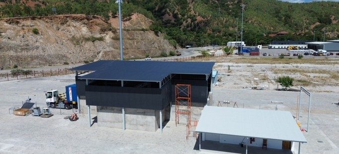 Porto da Baía de Tibar — Edifício do Scanner de Importação
